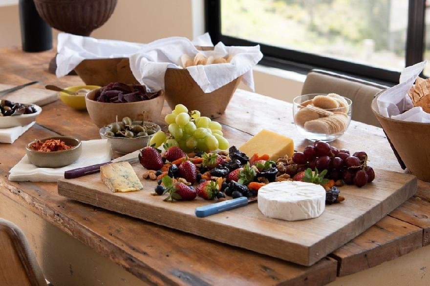 tabla de quesos, deliciosa comida